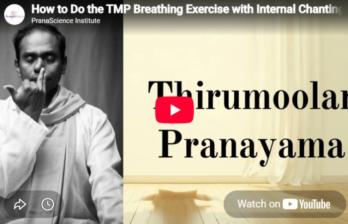 Chanting the Thirumandiram with the Breath